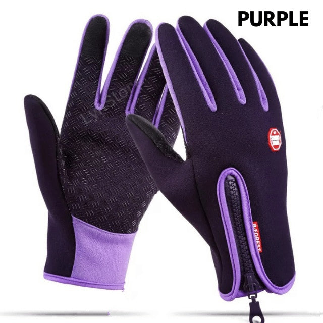 Winter Sport Gloves With Fleece
