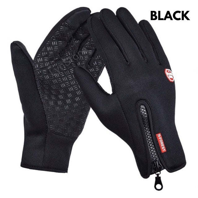 Winter Sport Gloves With Fleece