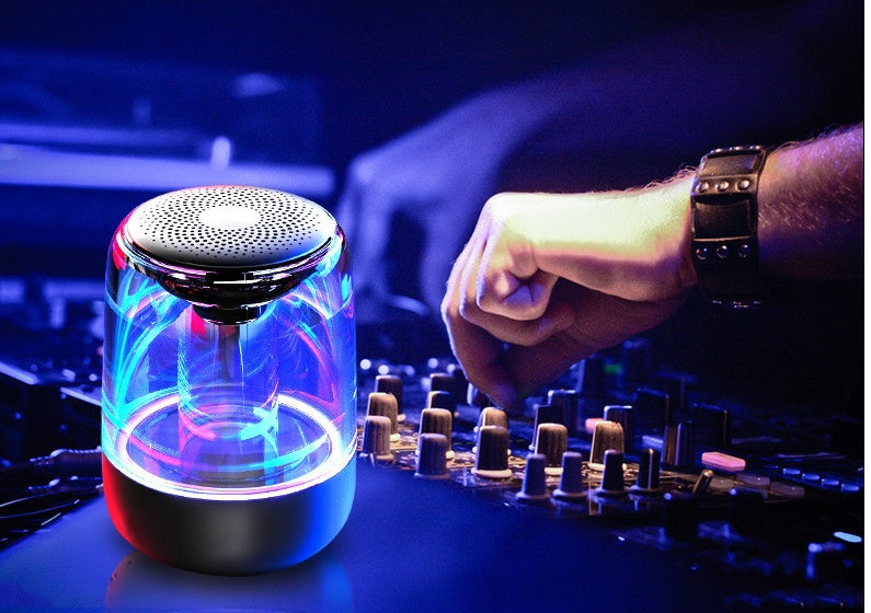 Portable Speaker Variable Color LED Light
