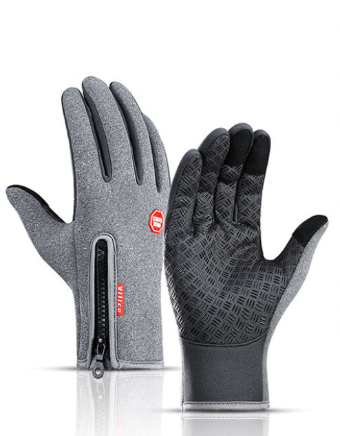 Winter Sport Gloves With Fleece